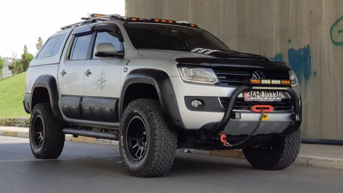 Wolkswagen Amarok Araç Yükseltme 5 cm (Araç Yükseltme Kiti ve Montaj Uygulama Dahil)